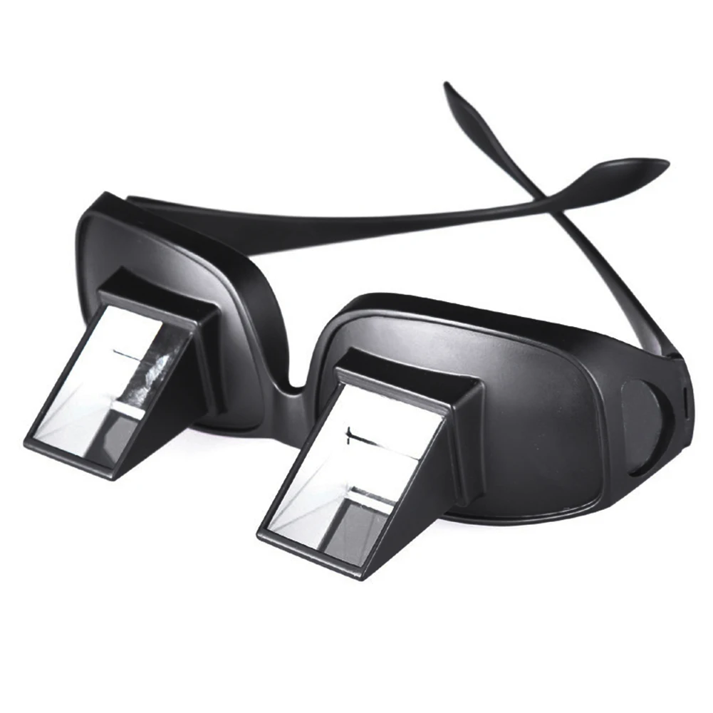 

Popular Lazy Man Glasses Horizontal Type Reflective Glasses Practical Lied To Watch TV Newspaper Periscope
