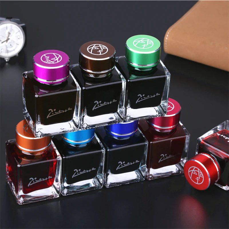 

Picasso color ink, non-carbon pen ink, 40ML/bottle pigment type, non stick pen