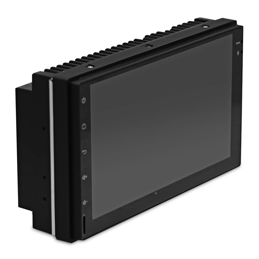 7023 Android 6.0.1 Car Radio Player GPS Navigation Universal 2Din Ultra-thin WiFi DVR Support TF Video Output and RDS Function