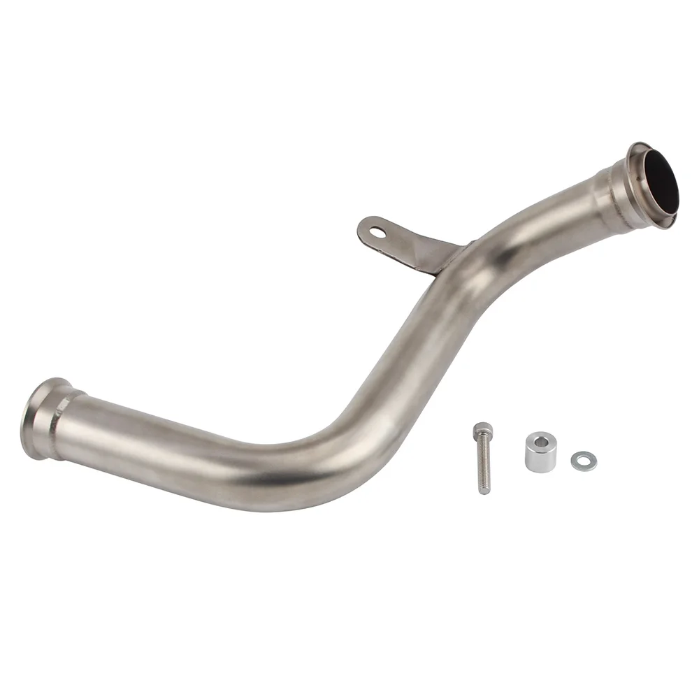 NICECNC de la motocicleta de acero inoxidable de tubo de Decat eliminador de carrera de escape para KTM 125 390 Duke RC125 RC390 2017 de 2018 a 2019