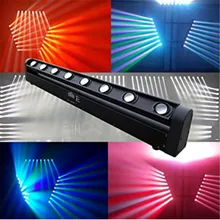 LED Bar Beam Moving Head Light RGBW Beam Moving Head Light with DMX512 10/38 channels Bar DJ Club Spot Stage Lighting 8x12W LED Bar Beam Moving Head Light RGBW Beam Moving Head Light with DMX512 10/38 channels Bar DJ Club Spot Stage Lighting 8x12W