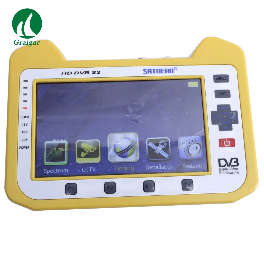 

Brand New SH-900HD Satellite Meter Finder with Real time Spectrum Analyzer Coaxial Digital Monitoring Test Function