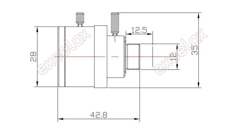 9~22mm 1-3 M12 Lens Size