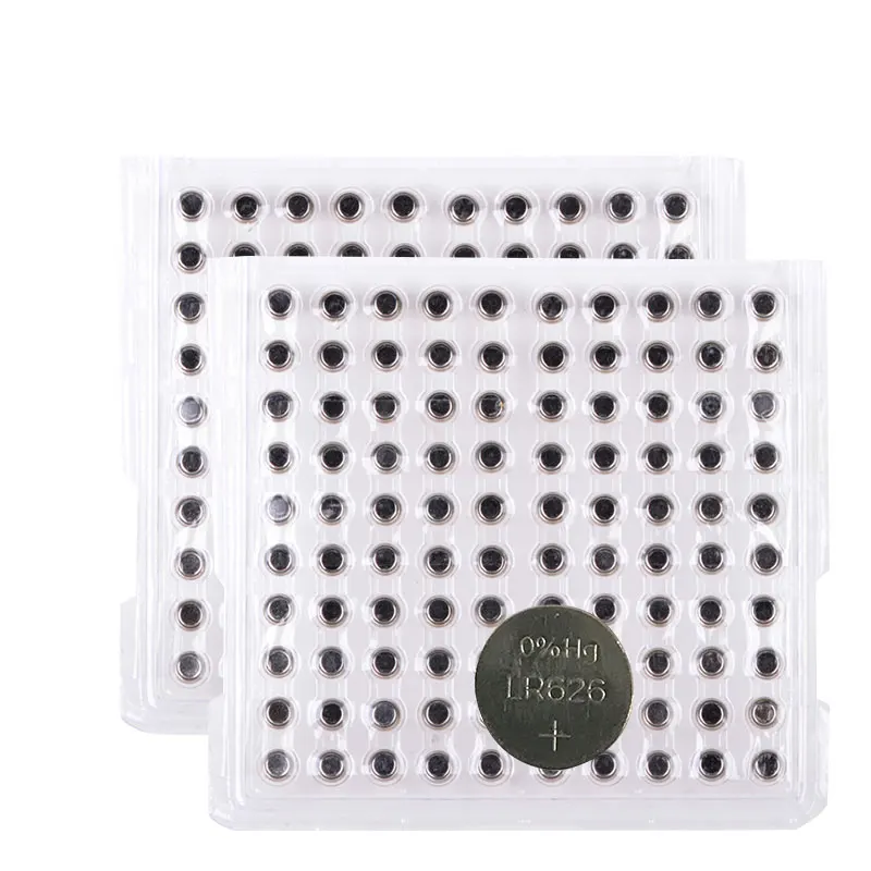 

400pcs AG4 Button Watches Battery 377 LR626 1.55V Alkaline Cell Coin SR626SW Batteries Fit For Watch