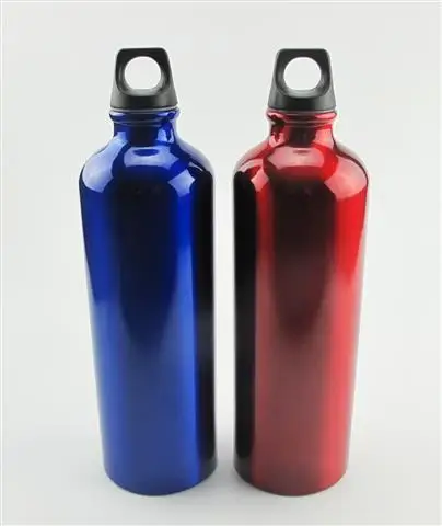 Aluminum Portable Outdoor Bike Sports Water Bottle Drinking Kettle with Lid