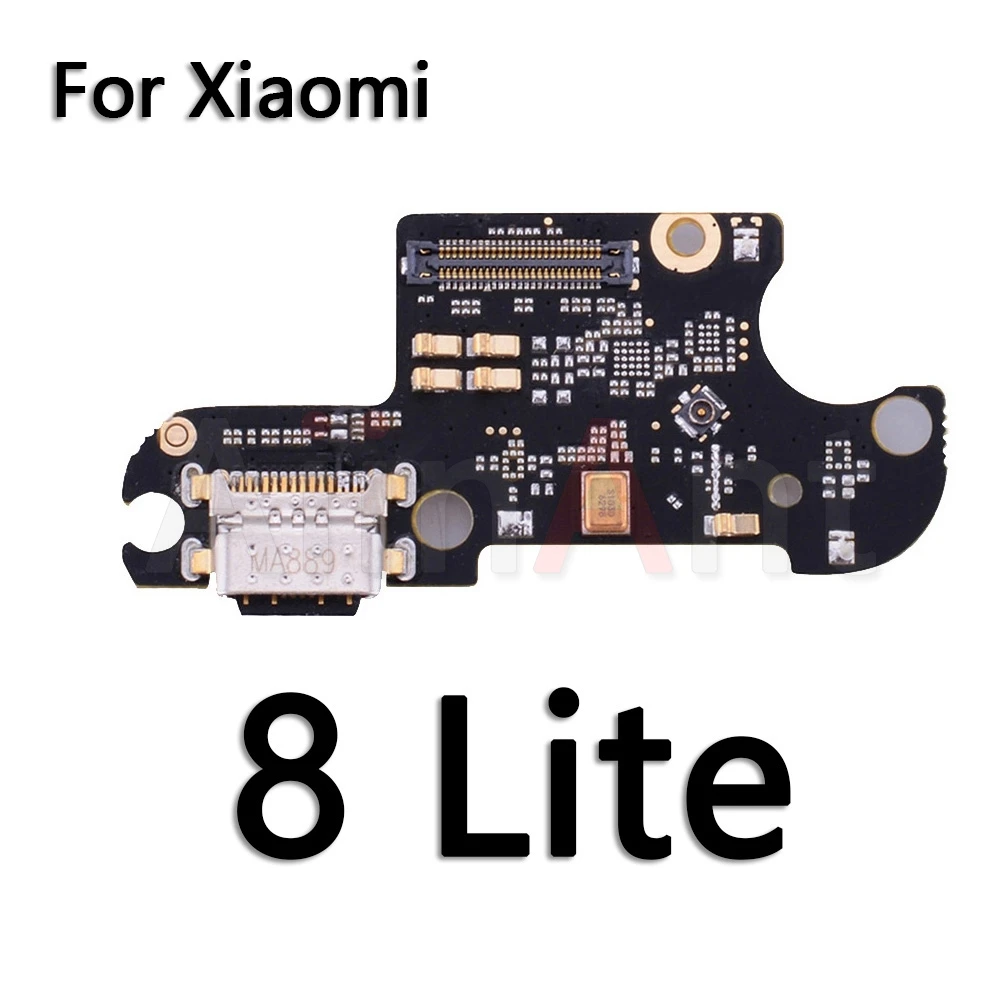 AiinAnt Original USB Date Charging Port Charger Dock PCB Connector Flex Cable For Xiaomi Mi 4 5 5X 5s Plus 6 6x 8 8SE Lite