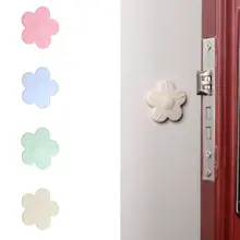 3 шт. резиновый протектор стены Дверные ручки Противоударная Накладка бампера стоп