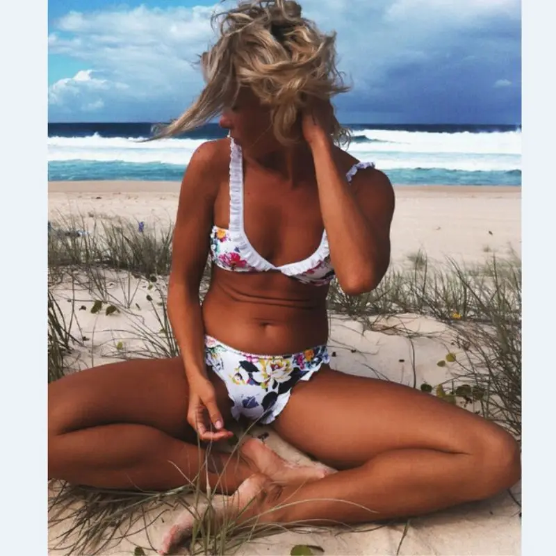 Bikini Sexy Women Bikini Set Bandage Push up Padded Swimwear Swimsuit Bathing Beachwear