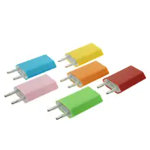 Universal 5V 1A EU Plug AC Travel USB Wall Charger Adapter For iPhone 6 Plus 5 4 4S For Samsung Galaxy S4 S5 HTC Sony Android