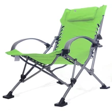 High Quality Sun Lounge Aluminum Alloy Fishing Chair Folding Outdoor Chair Strong Bearing Portable Leisure Chair Free Shipping