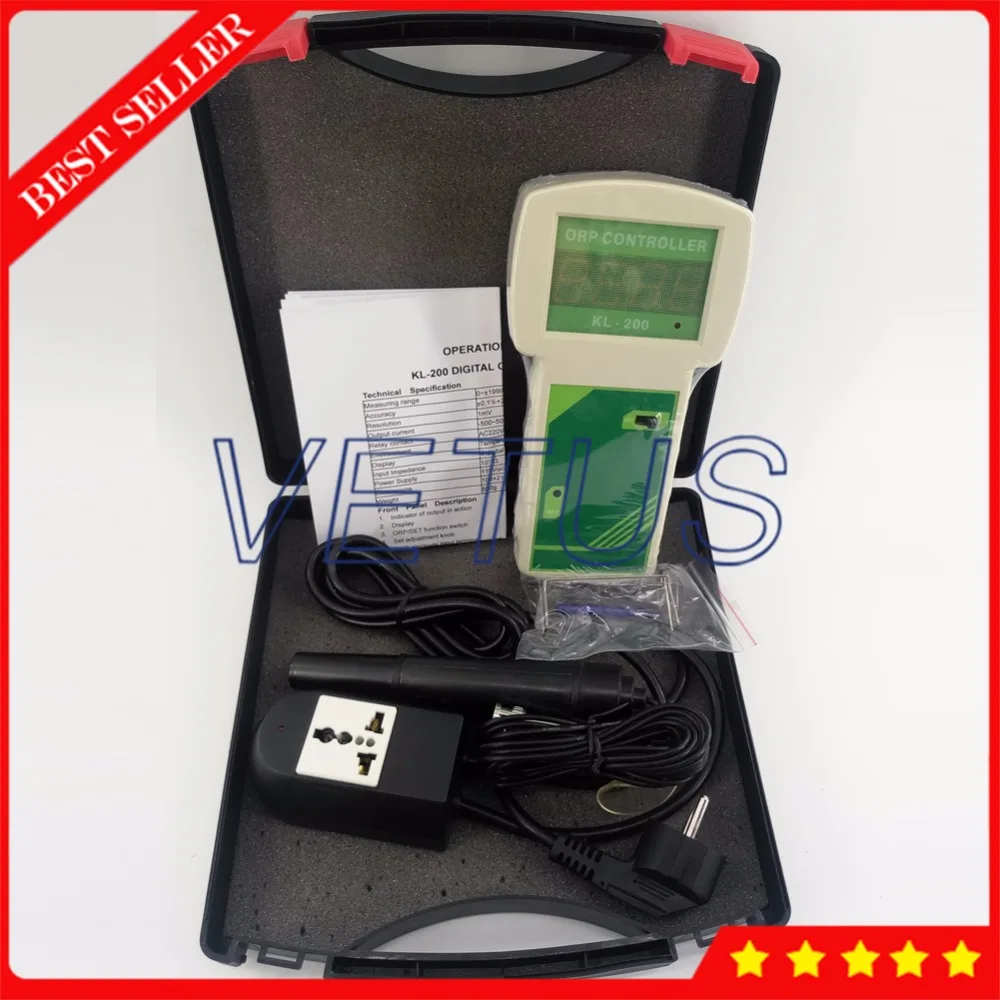 KL-200 Portable orp meter controller with 4 Digital LED Display alarm function KL-200 Portable orp meter controller with 4 Digital LED Display alarm function
