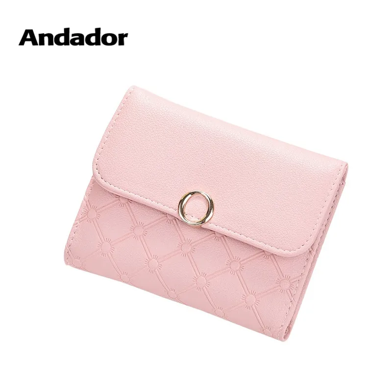 

Women Purses Hasp Clutch Short Coin Purses For Women 2018 Leather Small Fashion Brand Purse Lady Coin Pocket Lady High Quality