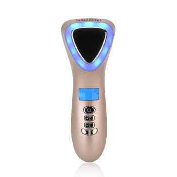 

Multifunction LED Hot Cold Hammer Face Body Spa Ultrasonic Cryotherapy Facial Lifting Vibration Massager Ion Beauty Instrument