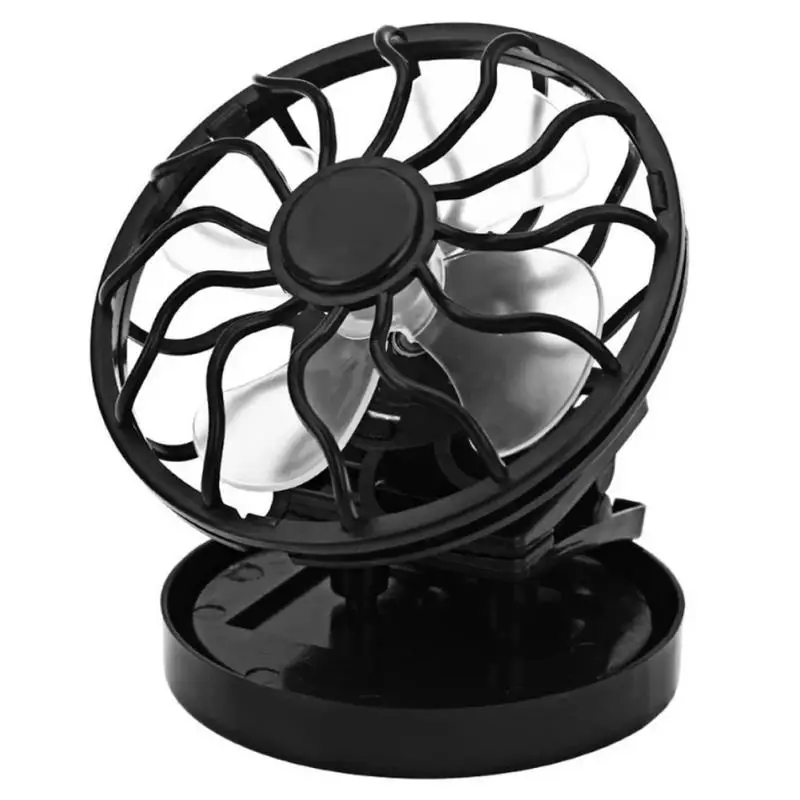 

1pcs Portable Clip On Solar Cell Fan Mini Air Conditioner Sun Power Energy Panel Cooling Summer Cooler Car Fan Air Cooling Fan