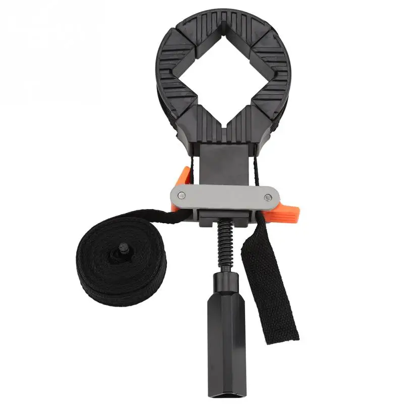 

Fast Adjustable Band Strap 4 Jaws Corner Clamp for Picture Frame Woodworking Hand Tool