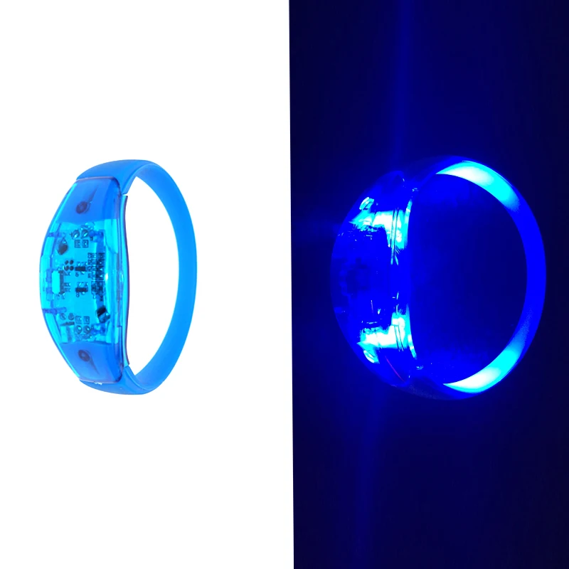 LedLuminous Toys NeonLed Party Light UpLed BraceletBangle Sound Activated Christmas Bracelet Glowing Bracelets Custom Logo (3)