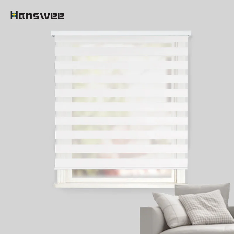 HANSWEE nueva llegada persianas de cebra con persianas populares, persianas de arco iris para ventanas hechas a medida HANSWEE nueva llegada persianas de cebra con persianas populares, persianas de arco iris para ventanas hechas a medida