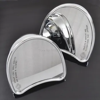 

Chrome Rearview Fairing Mount Mirrors Fits For 2014-Later Harley Touring FLHX FLHT