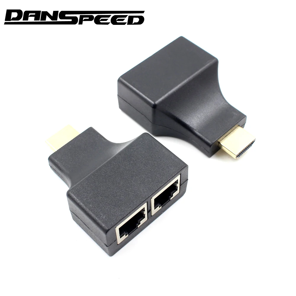 Danspeed 1 пара 4 k HD 1080 P 3D HDMI удлинитель с возможностью погружения на глубину до 30 м