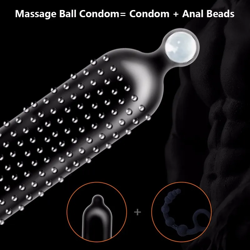 Preise 7 teile los Latex Kondome mit Perlen Männlichen Penis Extender Wulst Kondom für Männer Silikon Ball Penis Hülse 3D Spike G spot Massager