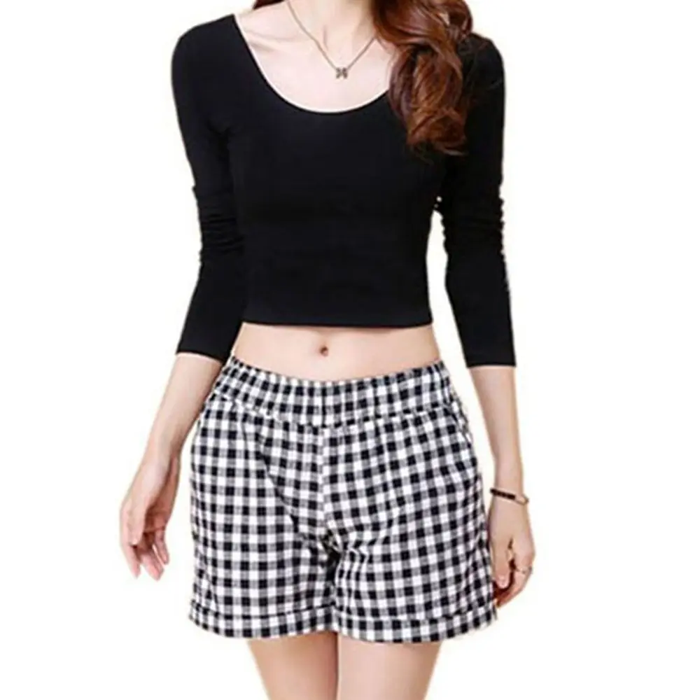 

1Pcs Fashion Sexy Women Crooped Tops Long Tight Sleeve Hot Clubwear Tops Cropped Shirt Navel-baring Blouse For Summer