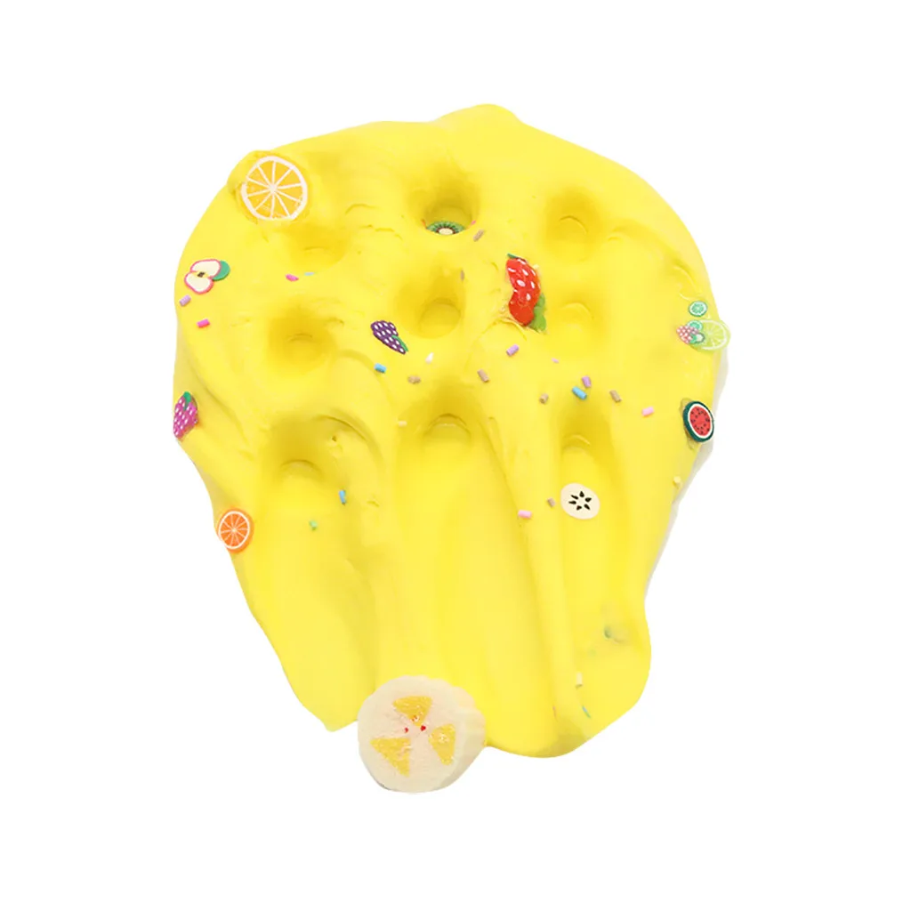 

Fluffy foam clay clay ball supplies DIY soft cotton charm mucus fruit slice cloud craft scented children's toys 5.29