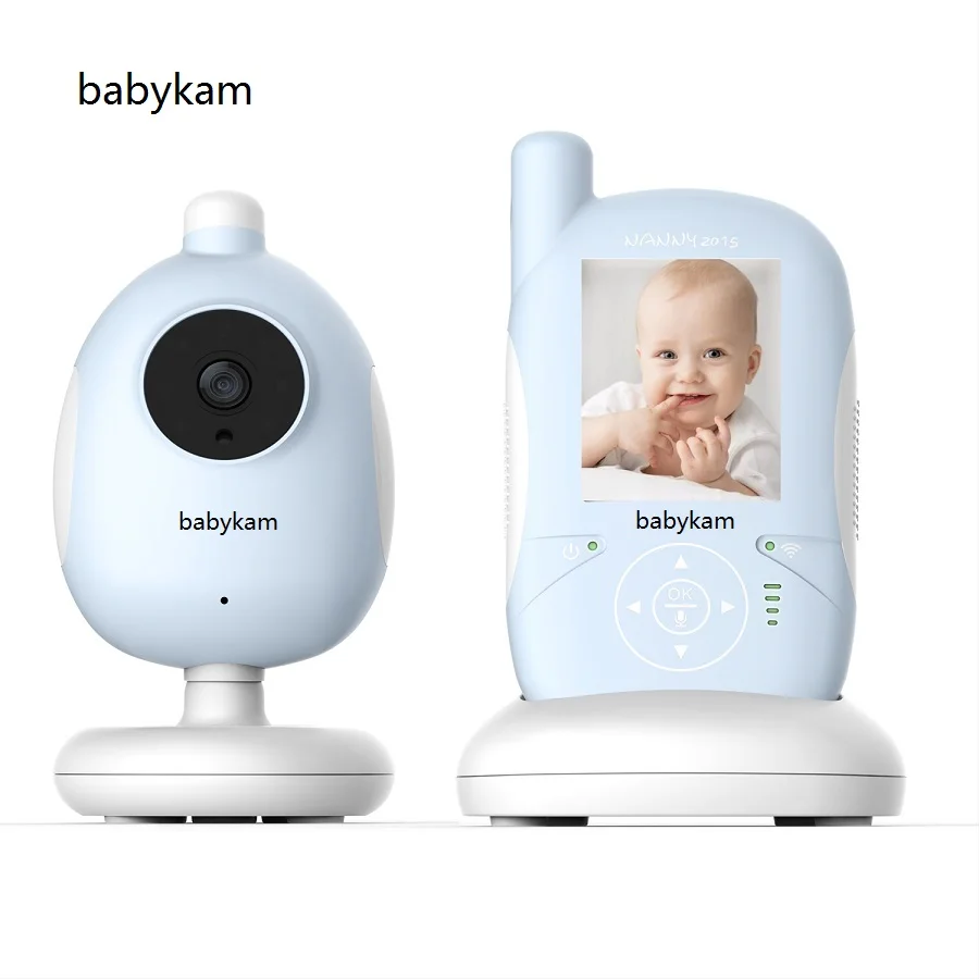 

babykam video bebek telsizi 2.4 inch TFT LCD IR Night vision Lullabies Temperature Monitor Intercom Feeding Alarm