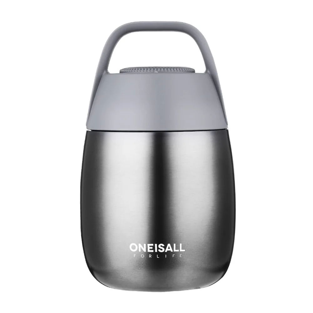 buy 450ML Thermal Food Container Thermos Bottle for Soup with Thermo Bag spoon Vacuum flask Insulation Soup Pot Stew Pot Lunch Box