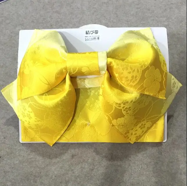 

High Quality Women belt Japanese kimono traditional Bow belt Kimono accessories