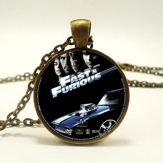 2017 New Fashion Vintage Fast And Furious Choker Necklace Silver Mr