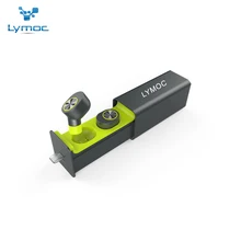 LYMOC TWS Bluetooth Headsets True Wireless Earphones Mini In-Ear Magnet Charger Box Metal Music Sport Phone Handsfree HD MIC