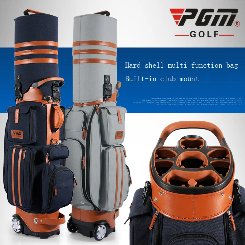 

Cue Holder PGM Patent Mens Womens Golf Multi-function Bag Hard Shell Consignment Waterproof Air Temperature Bag/combination Lock