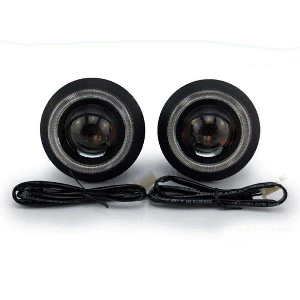 

Front bumper optical bifocal lens sport light fog lights headlights house for toyota highlander haice replacement parts