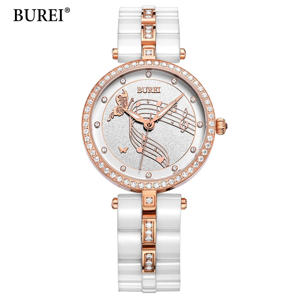 Ceramic Watch Fashion Casual Women Quartz Watches Relojes Mujer BUREI Top Brand Luxury Wristwatches Girl Elegant Dress clock Ceramic Watch Fashion Casual Women Quartz Watches Relojes Mujer BUREI Top Brand Luxury Wristwatches Girl Elegant Dress clock