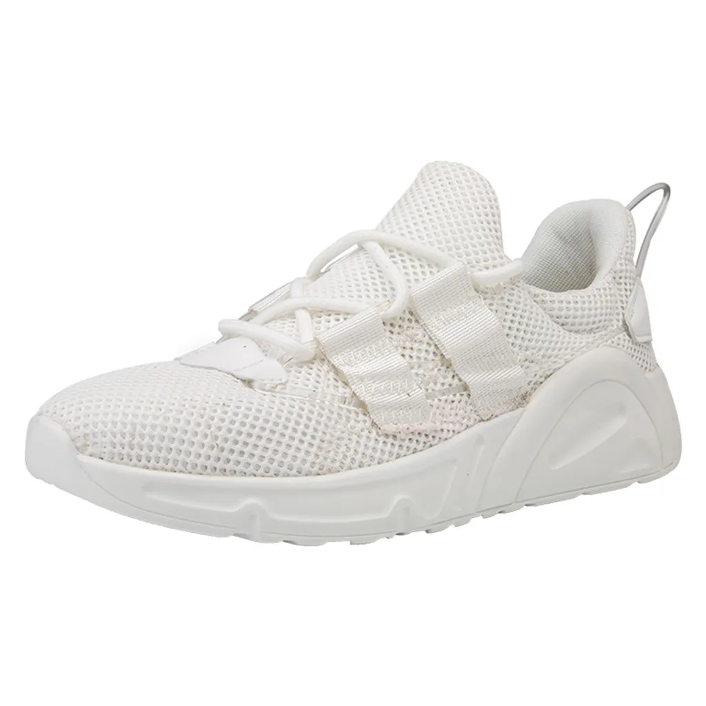 

SAGACE Brand Sneakers Men Black Lace Up Mens Shoes Casual Breathable Lightweight Mesh Fashion Flats Sneakers Outdoor Non-slip
