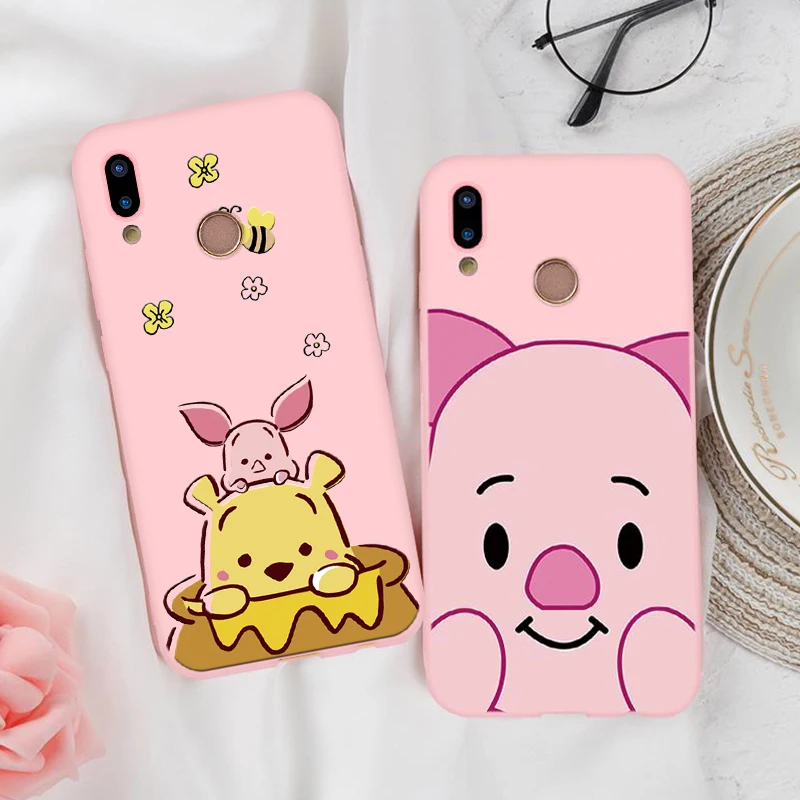 

Silicone TPU Case For Huawei Honor 8X 10 9 View 20 7A Pro Play nova 3 4 3e Y5 Prime Y6 Y9 2018 2019 Mate 10 20 Lite Pro Cute Cat