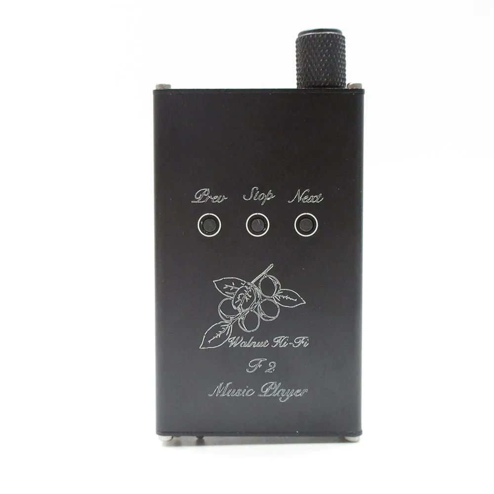 FENGRU DIY орех F2 Профессиональный без потерь HiFi музыкальный MP3 плеер максимальная поддержка 64 ГБ TF карта расширения USB звуковая карта баланс