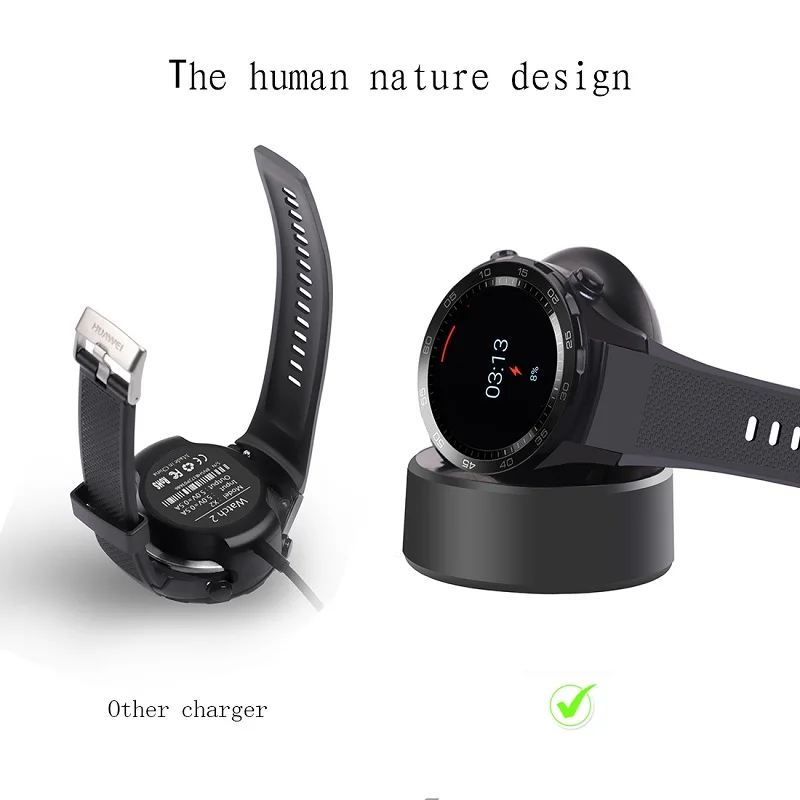 Настольное зарядное устройство для huawei Watch 2 зарядное устройство, Itian запасная Колыбель зарядное устройство для huawei Smart Watch 2(обратите внимание, что PRO версия не допускается использовать это зарядное устройство