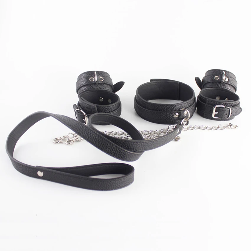 Наручники на запястье с металлической цепочкой|ankle cuffs|wrist cuffsleather fetish |