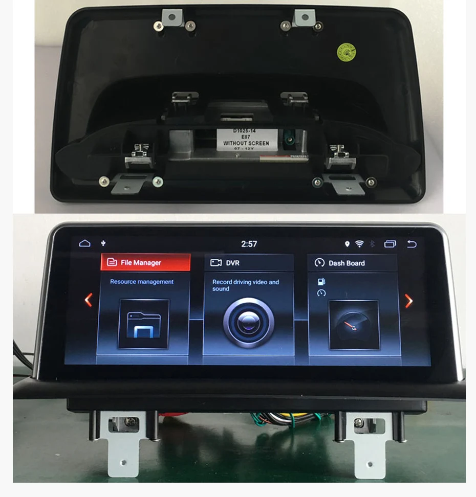 Sale KANOR 10.25" IPS screen 6 Core 2+32G Android 8.1 car gps navigation multimedia palyer for BMW E87 2006-2012 with Idrive 3