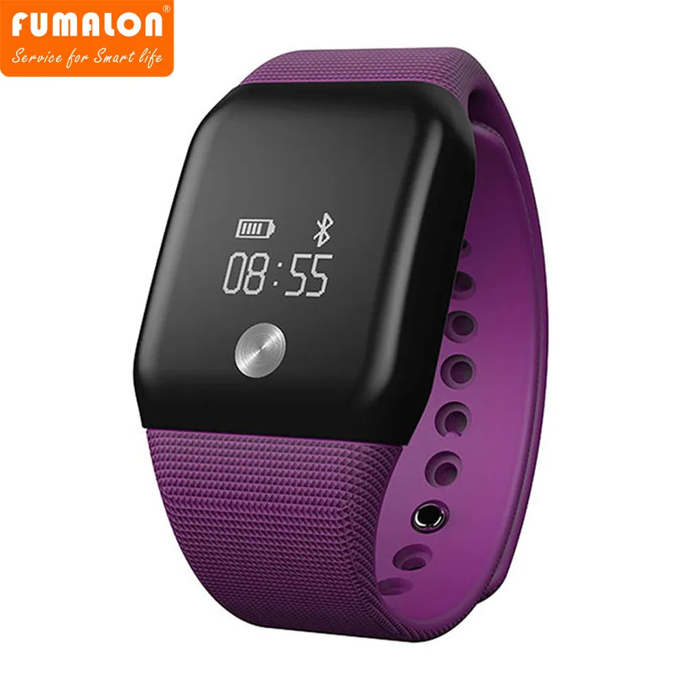 A88 Smart Bracelet Heart Rate Blood Oxygen Monitoring Movement Step Watches Sleep Compatible With IOS Android
