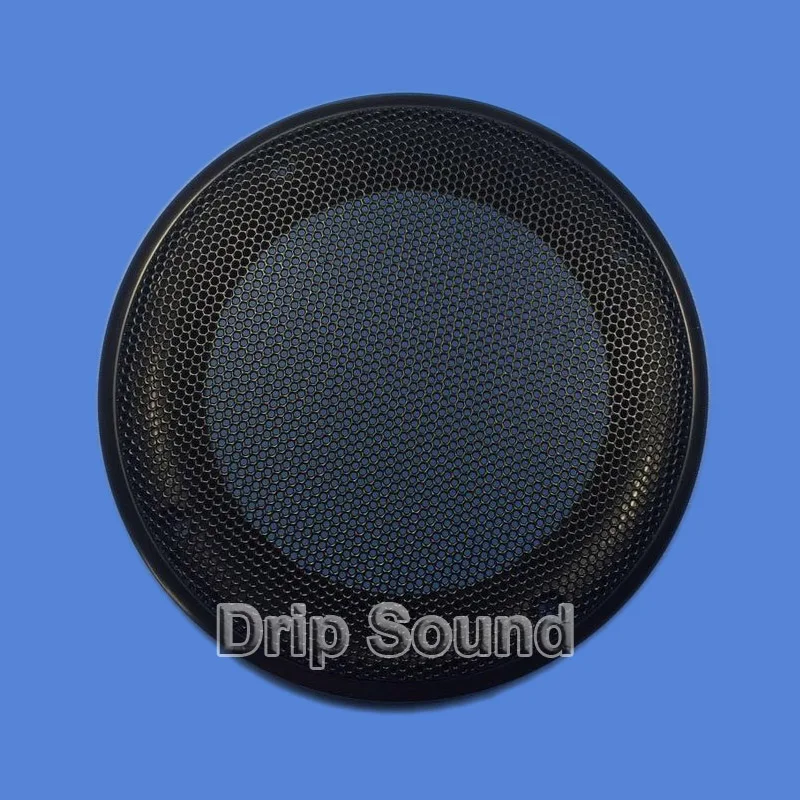 

For 4" inch Audio Speaker Conversion Net Cover Subwoofer Decorative Circle Metal Mesh Grille 134mm #Black1