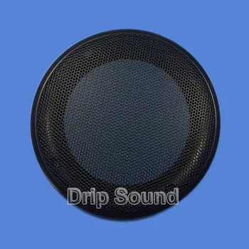 

For 4" inch Audio Speaker Conversion Net Cover Subwoofer Decorative Circle Metal Mesh Grille 134mm #Black1