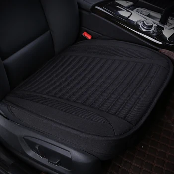 

KKYSYELVA 1pcs Universal Leather Car Seat Cover Cushion Protection Pad Mat Voiture Auto Seat Protector Interior accessories
