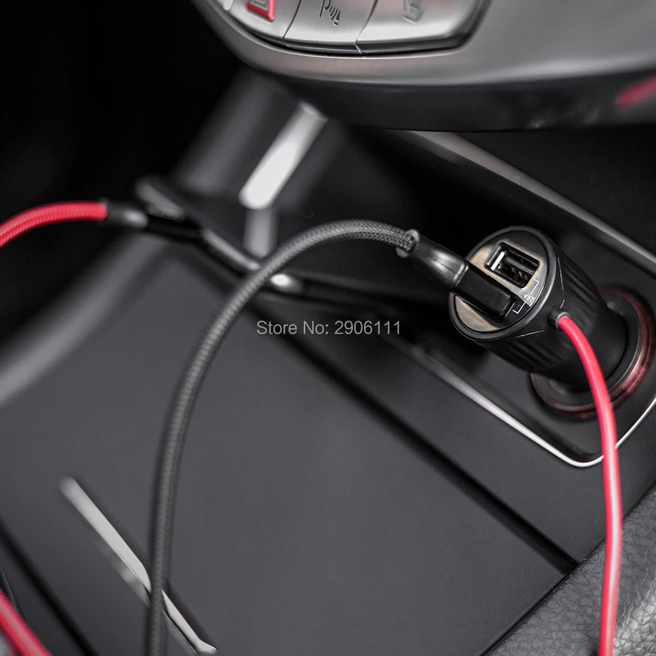 Удлинительный кабель USB для автомобильного зарядного устройства автомобильное