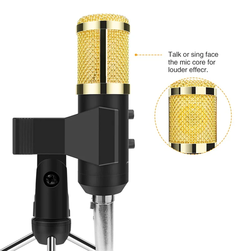 Купить новый бм 900 профессиональный конденсаторный микрофон с USB для ...