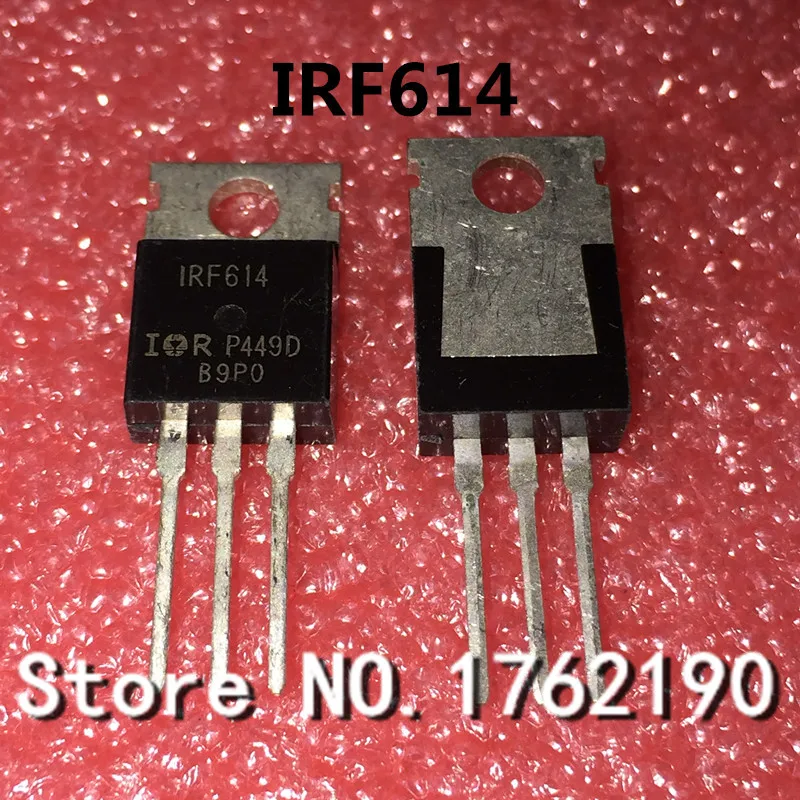 10 pièces/lot IRF614PBF IRF614 TO 220 FET, canal N 250V a | AliExpress