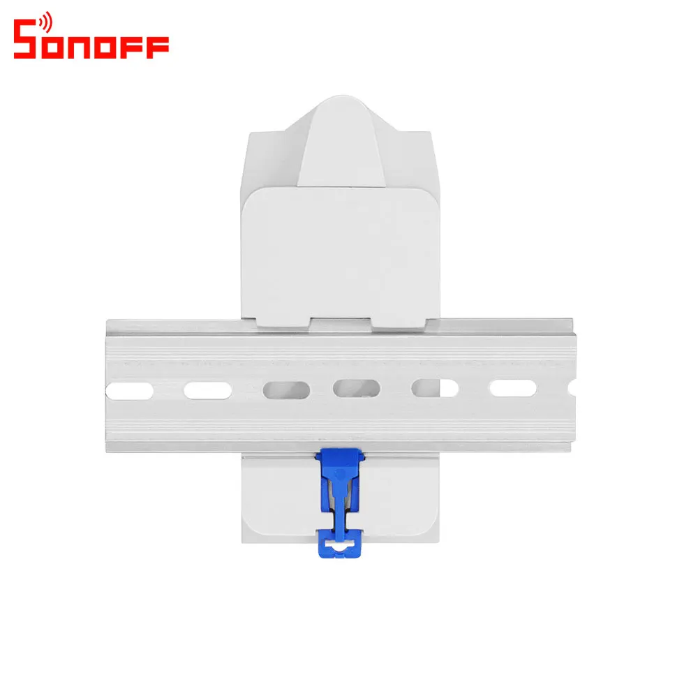 Itead Sonoff DR DIN Rail Tray Mounted Adjustable Holder Support Most Sonoff Products Basic RFR2 RFR3 POWR2 TH10/16 Dual 3