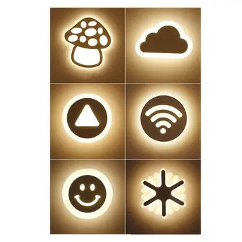 

Modern Cute Design Acrylic Wall Light Led Indoor Wall Lamps Led Wall Sconce Lamp Lights for Bedroom Living Room Stair Dropship