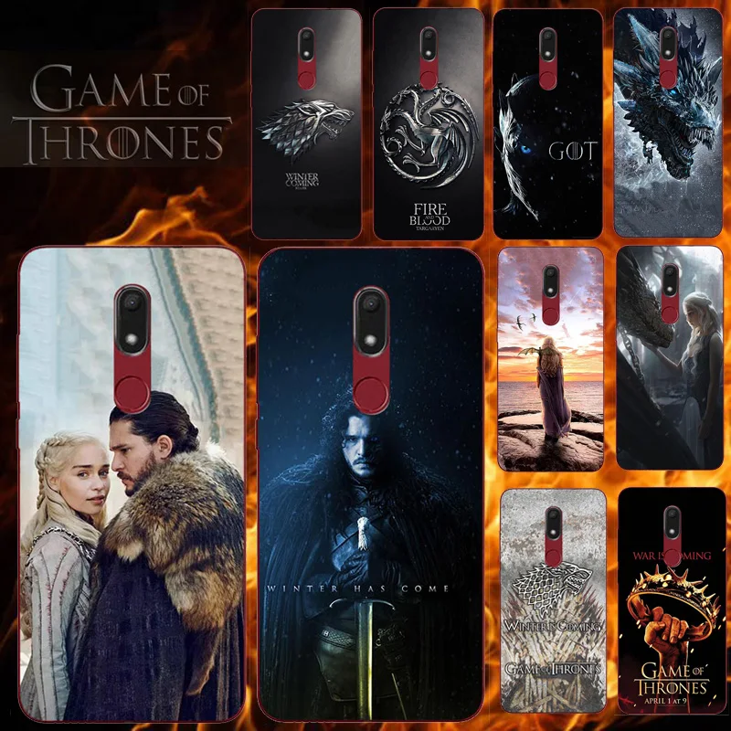 

Soft silicone Cover Case For BQ BQ-5700L Space X Painting Phone Case For BQ 5700L Phone Back Cover for Game Of Thrones Seasons 8
